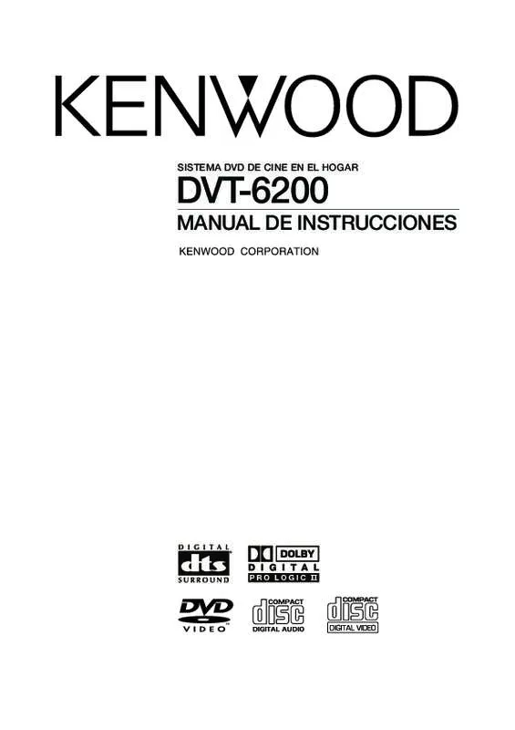 Mode d'emploi KENWOOD DVT-6200