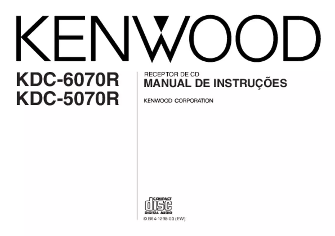 Mode d'emploi KENWOOD KDC-6070R