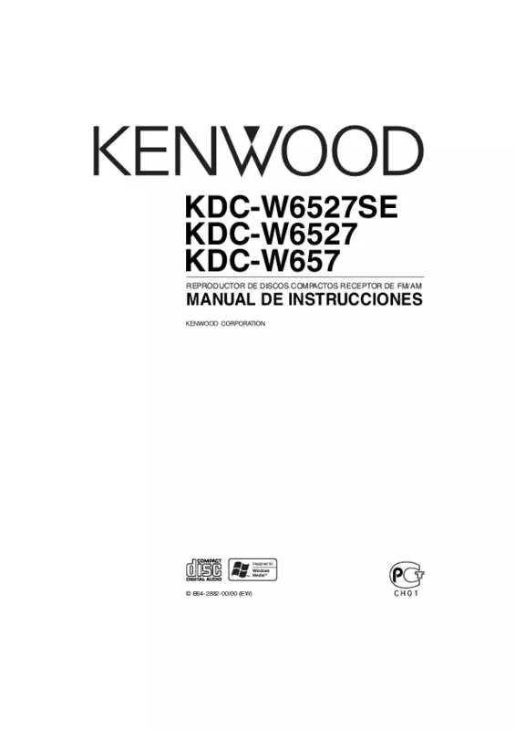 Mode d'emploi KENWOOD KDC-W6527
