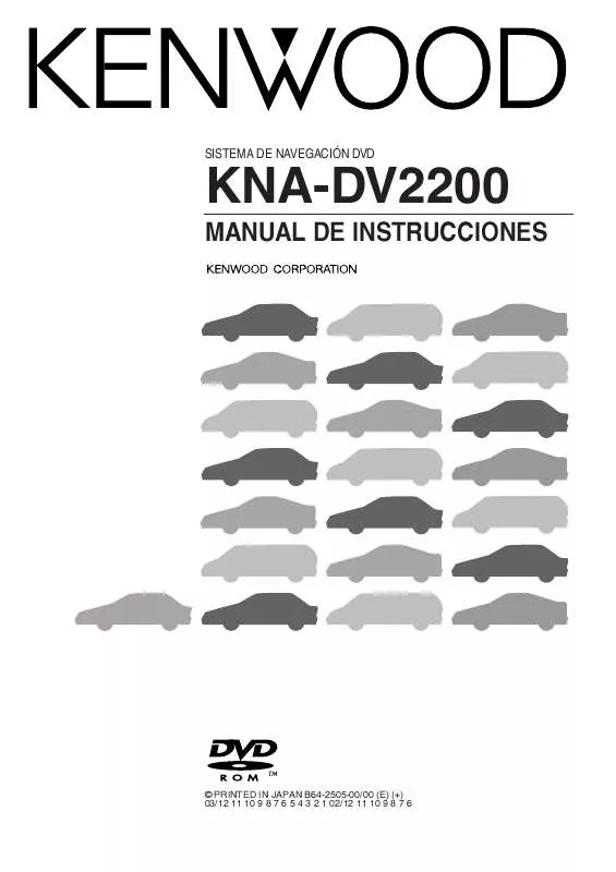 Mode d'emploi KENWOOD KNA-DV2200