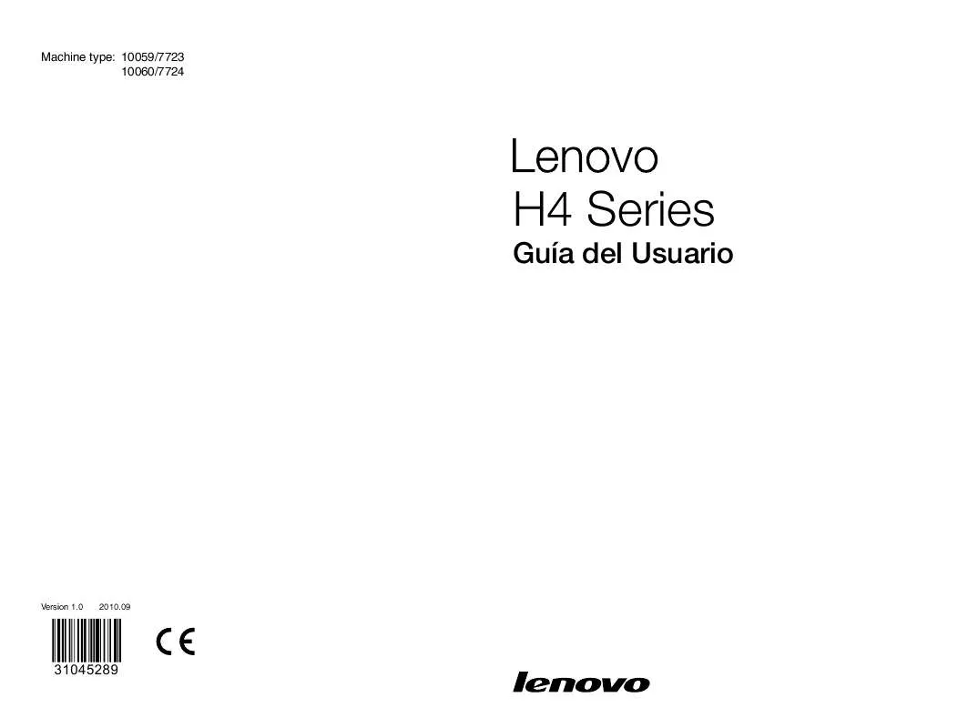 Mode d'emploi LENOVO H410