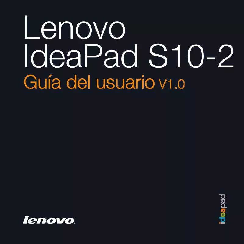 Mode d'emploi LENOVO IDEAPAD S10-2