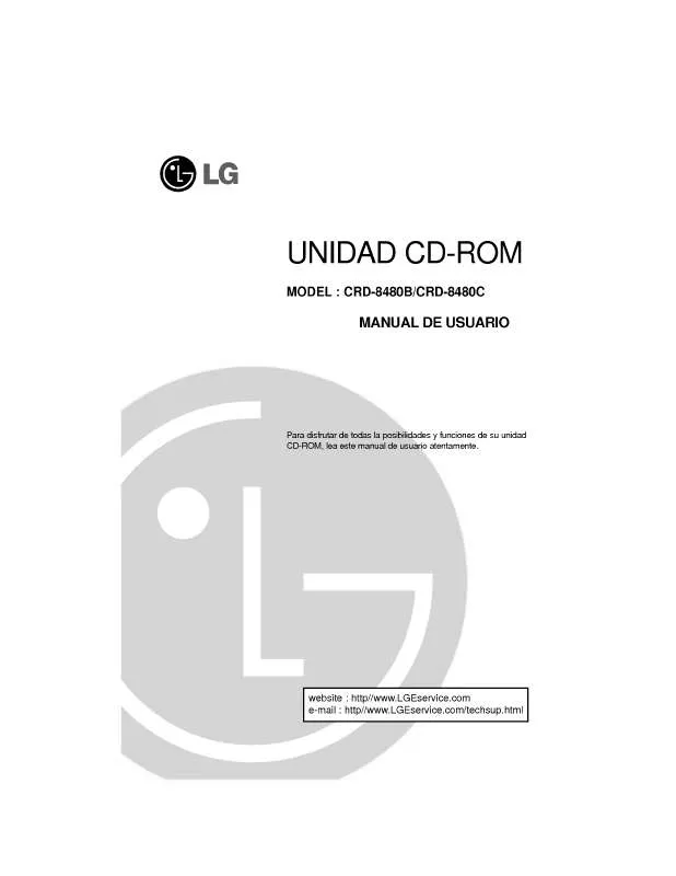 Mode d'emploi LG CRD-8480B