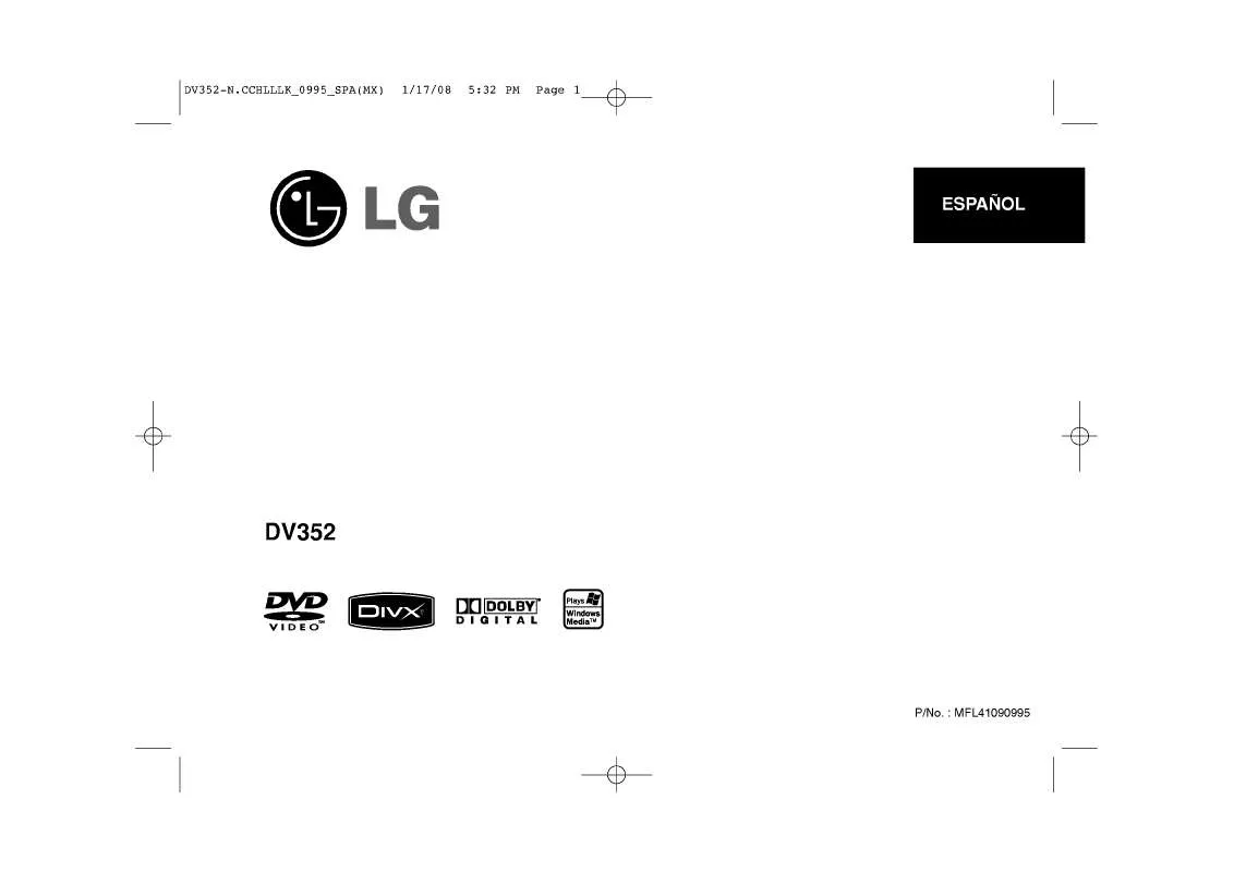 Mode d'emploi LG DV352