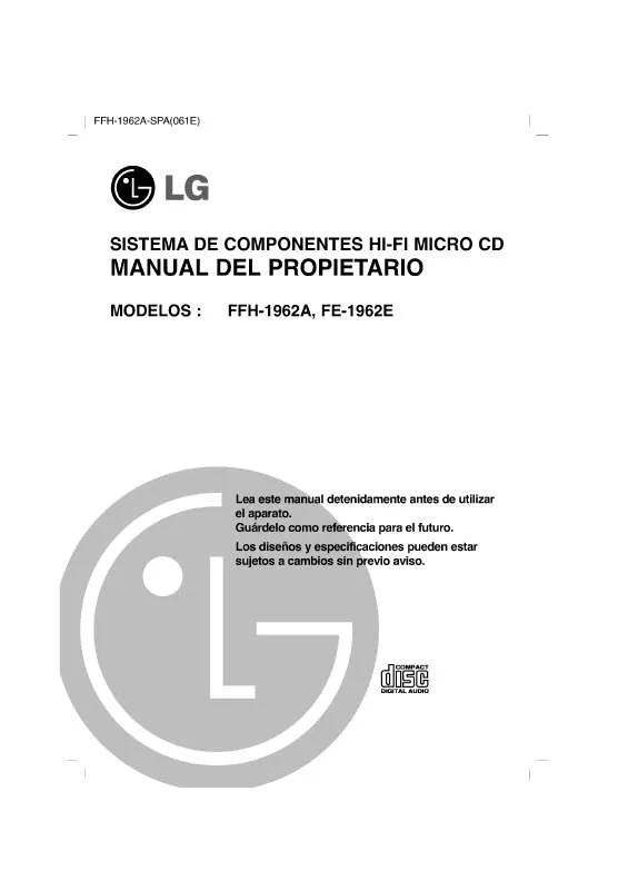 Mode d'emploi LG FFH-195A
