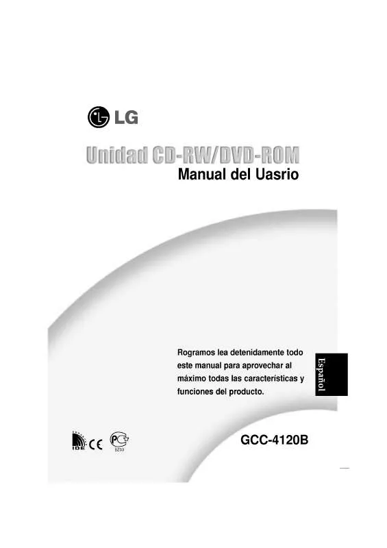 Mode d'emploi LG GCC-4120B