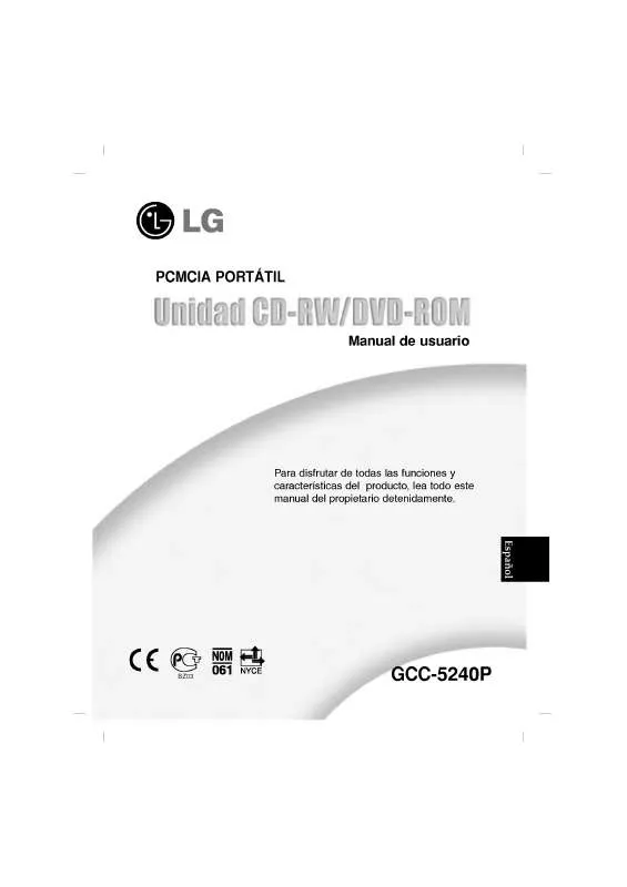 Mode d'emploi LG GCC-5240P