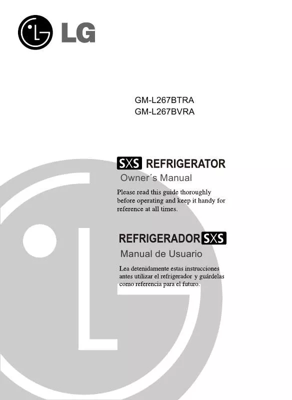 Mode d'emploi LG GM-L262BTRA