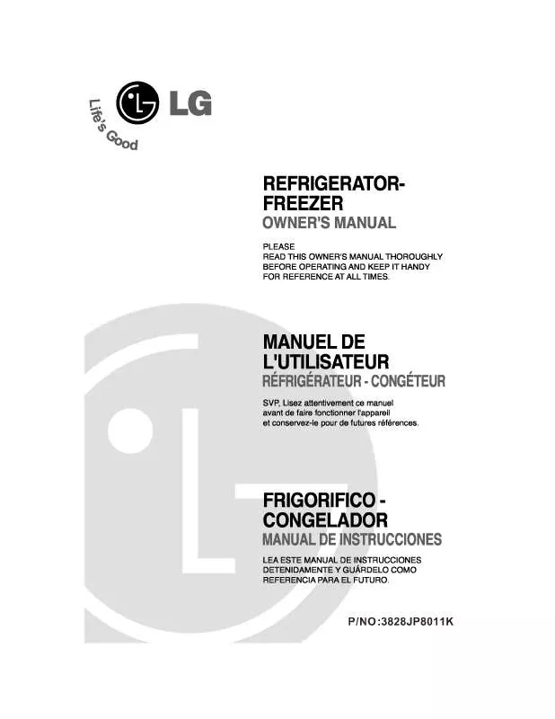 Mode d'emploi LG GN-U292RLC