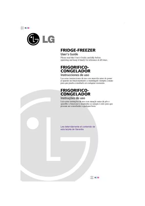 Mode d'emploi LG GR-3993EW