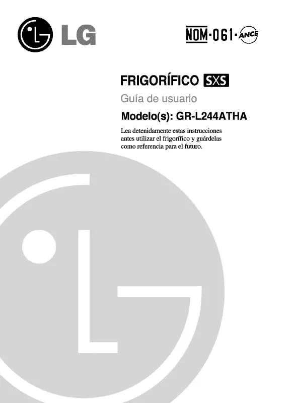 Mode d'emploi LG GR-L244ATHA