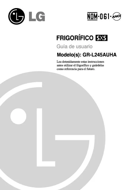 Mode d'emploi LG GR-L245AUHA