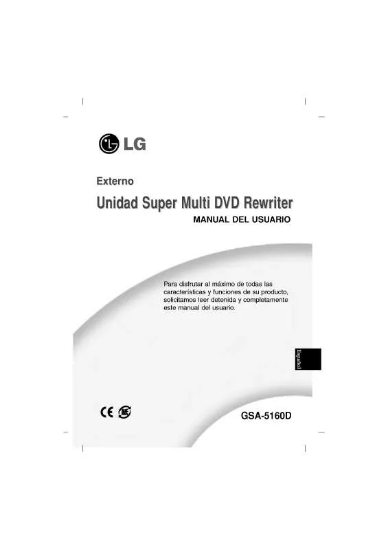 Mode d'emploi LG GSA-5160D