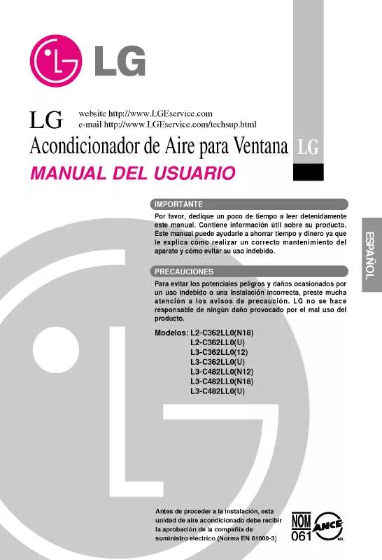 Mode d'emploi LG L2-C362LL0-N18-