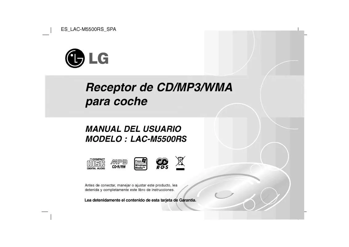 Mode d'emploi LG LAC-M5500RS
