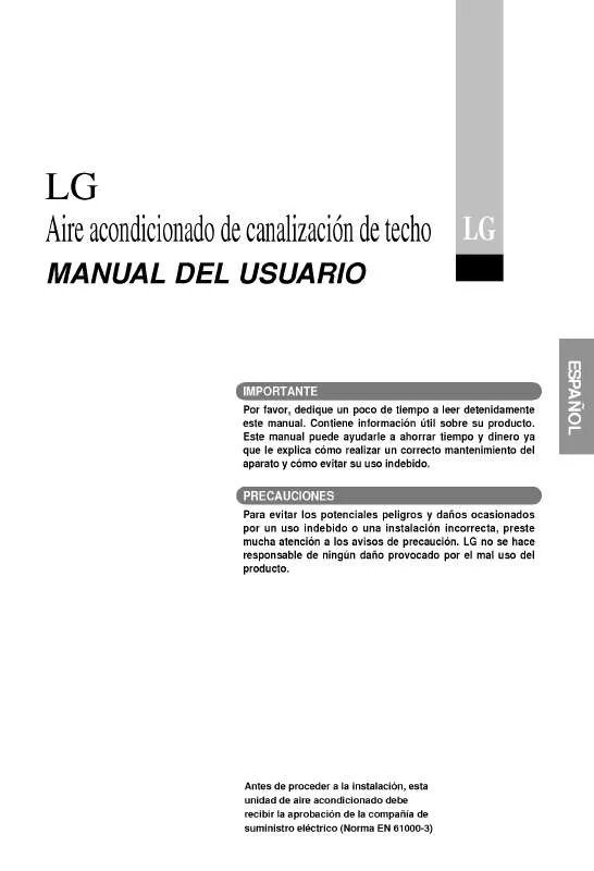 Mode d'emploi LG LB-G3660HL