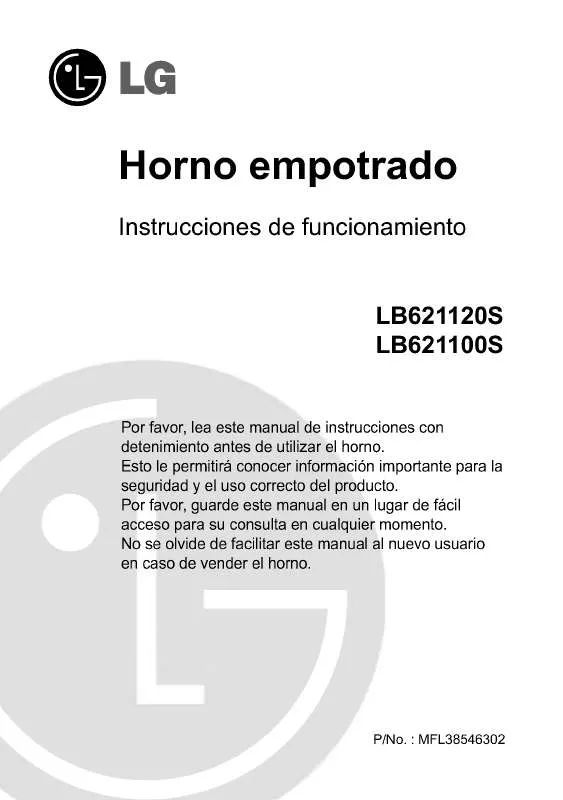 Mode d'emploi LG LB621120S