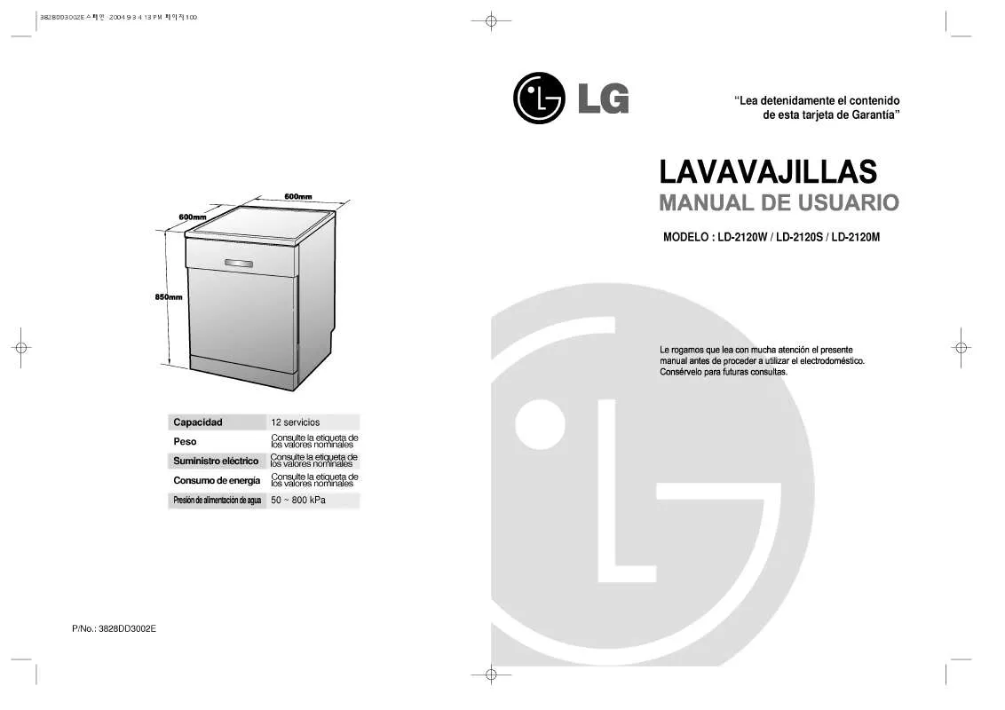 Mode d'emploi LG LD-2120W