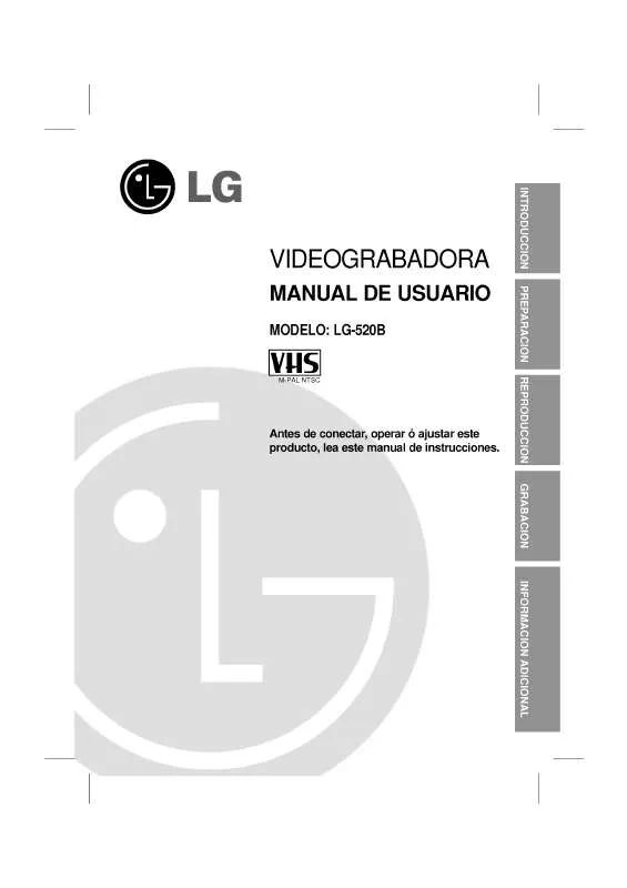 Mode d'emploi LG LG-520B