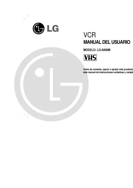 Mode d'emploi LG LG-A590M