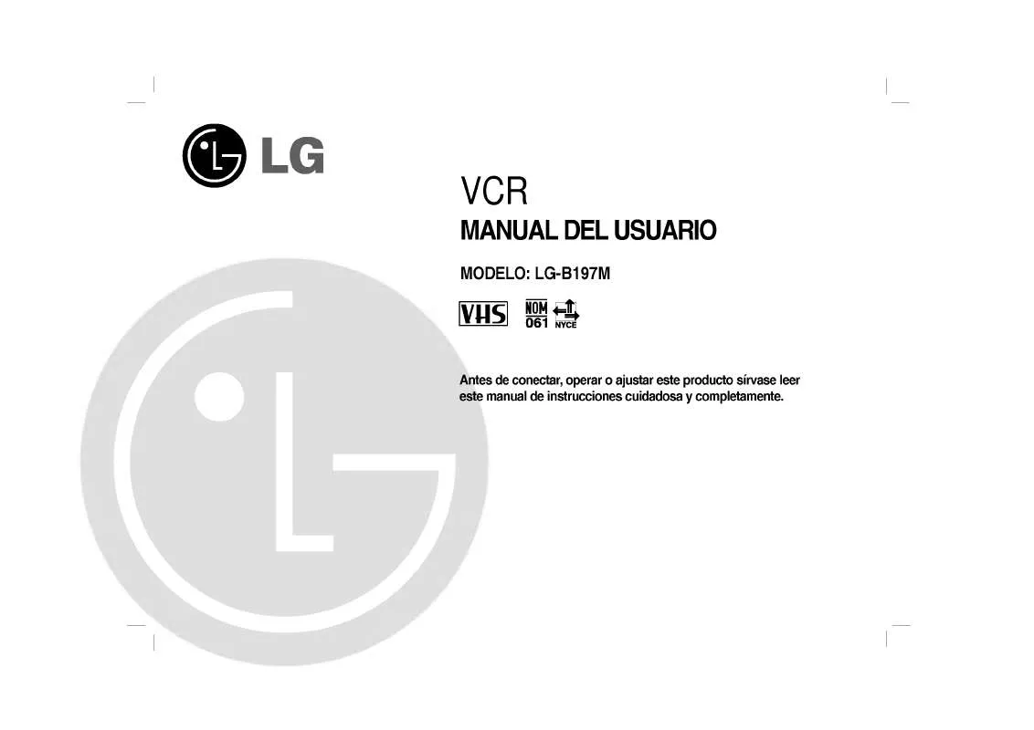 Mode d'emploi LG LG-B197M