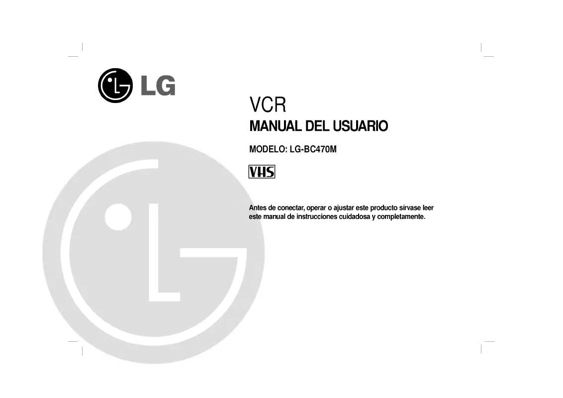 Mode d'emploi LG LG-BC470M