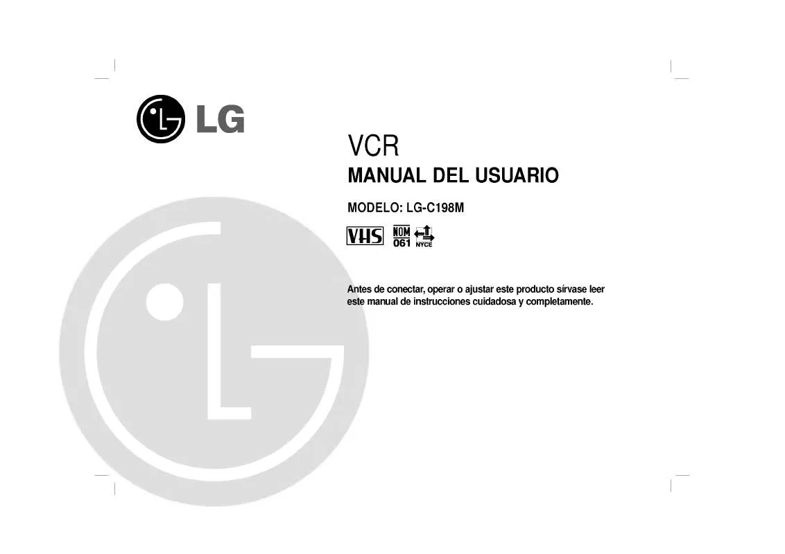 Mode d'emploi LG LG-C198M