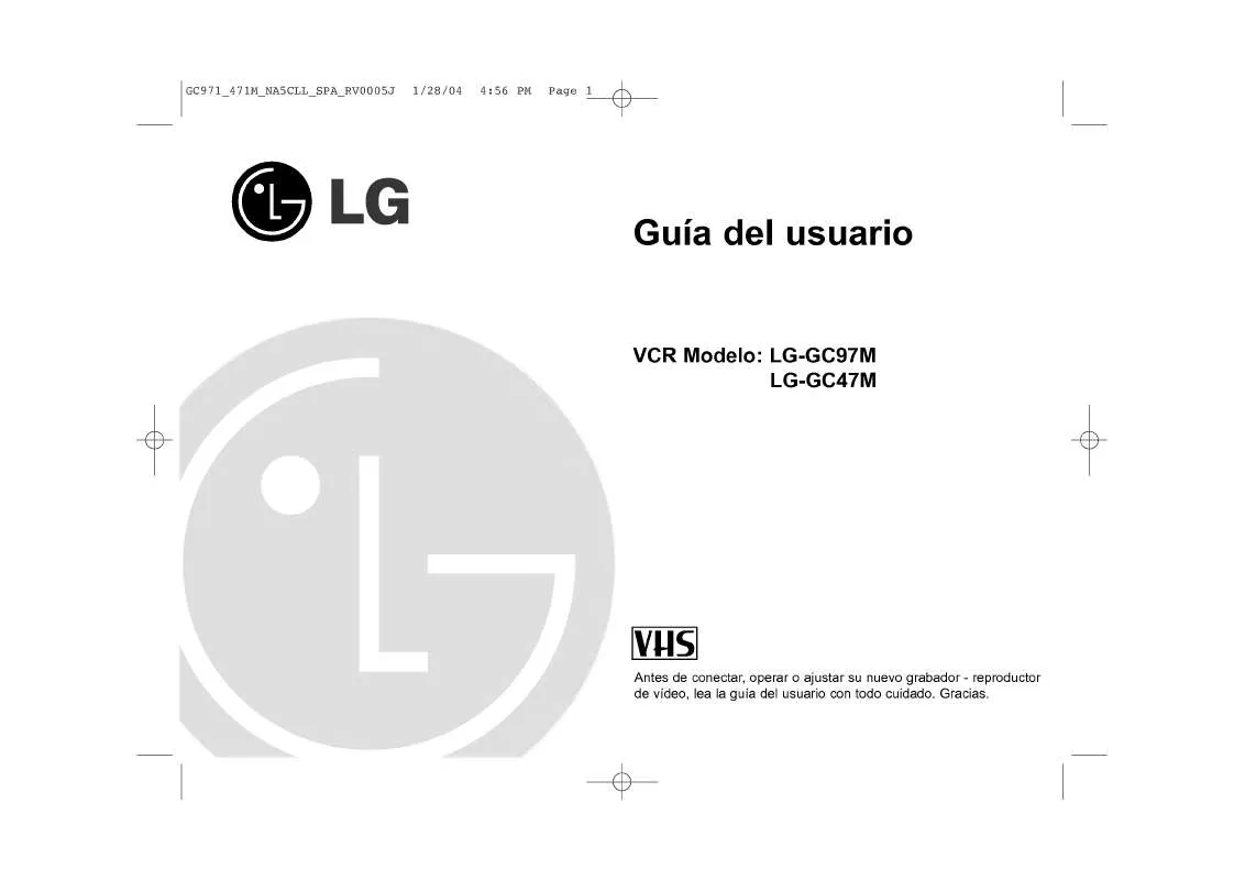 Mode d'emploi LG LG-GC97M