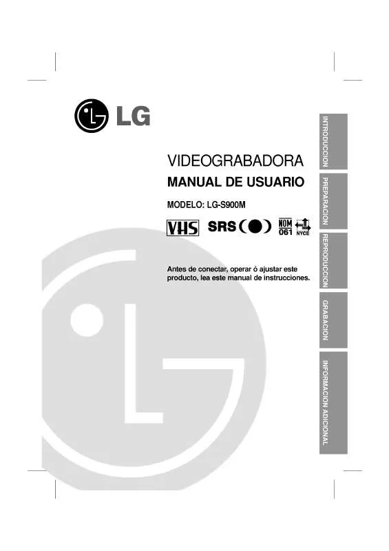 Mode d'emploi LG LG-S900M