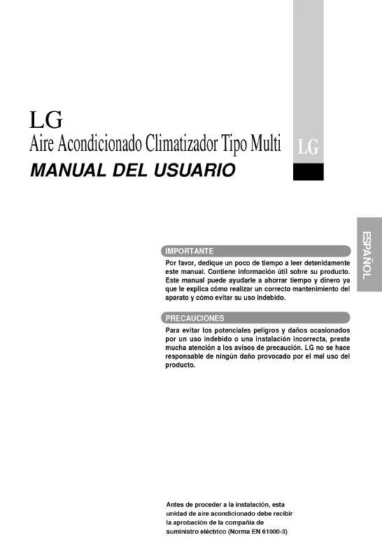 Mode d'emploi LG LM-1960R2L