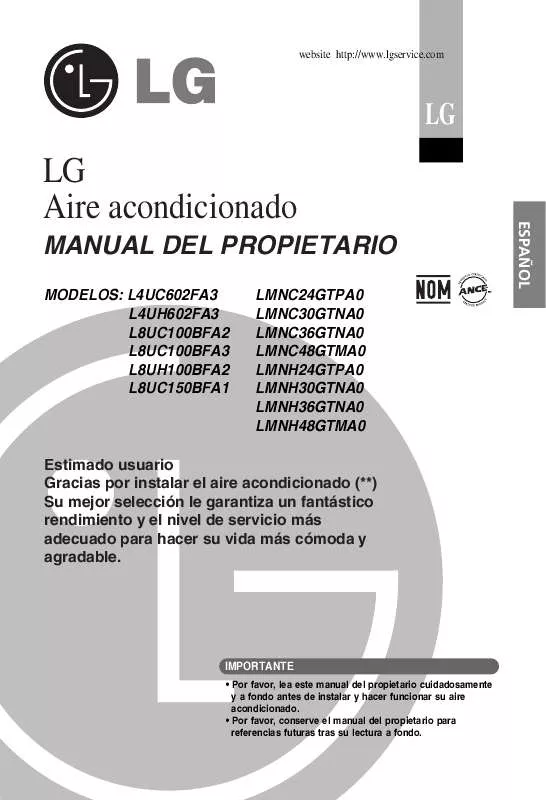 Mode d'emploi LG LMNC30GTNA0