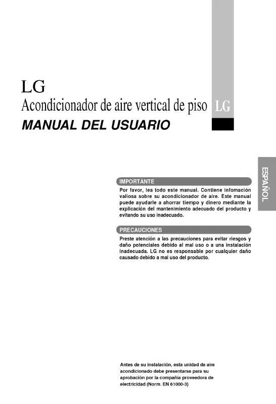 Mode d'emploi LG LP-K3063ZA