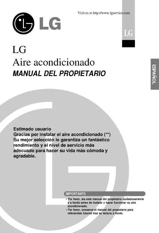 Mode d'emploi LG LS-C1865DB0