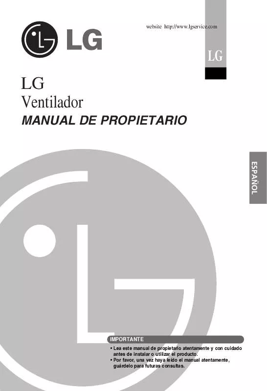 Mode d'emploi LG LZ-H0806BA1