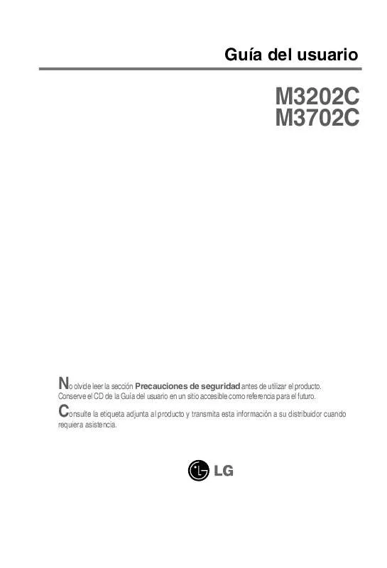 Mode d'emploi LG M3202C-BA