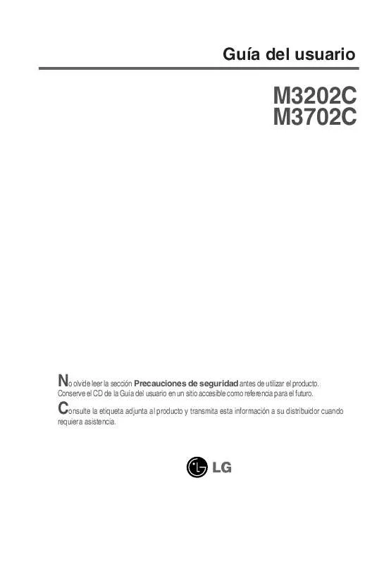 Mode d'emploi LG M3702C