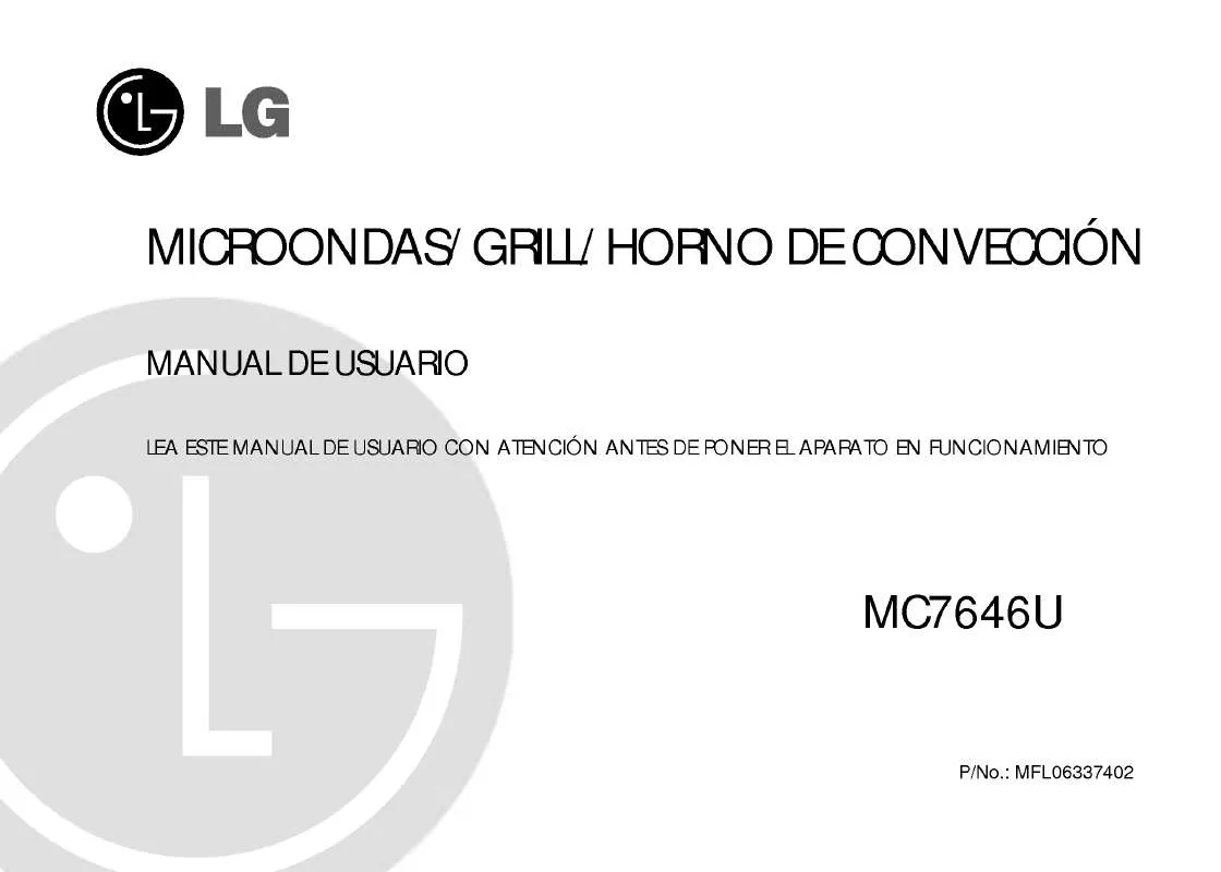 Mode d'emploi LG MC-7646U