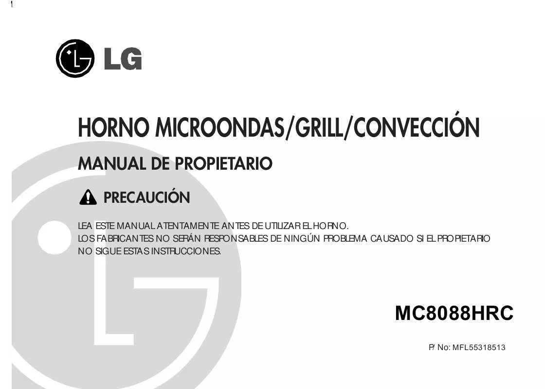 Mode d'emploi LG MC-8088HRC