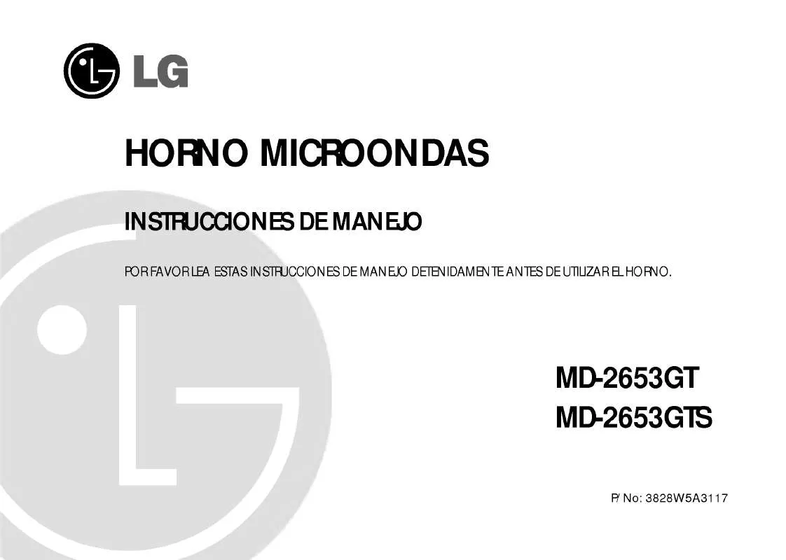 Mode d'emploi LG MD-2653GT