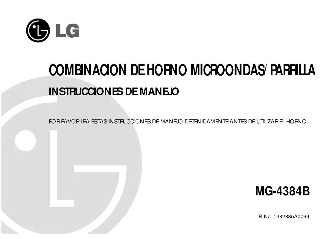 Mode d'emploi LG MG-4384B