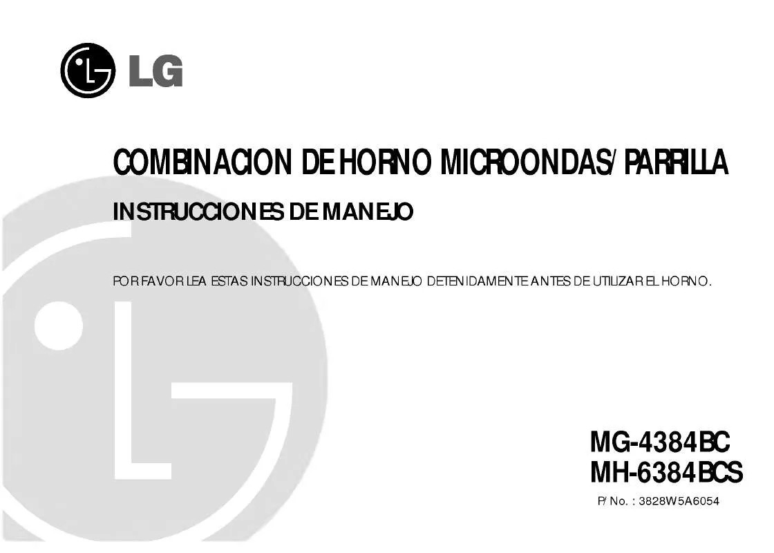 Mode d'emploi LG MG-4384BC