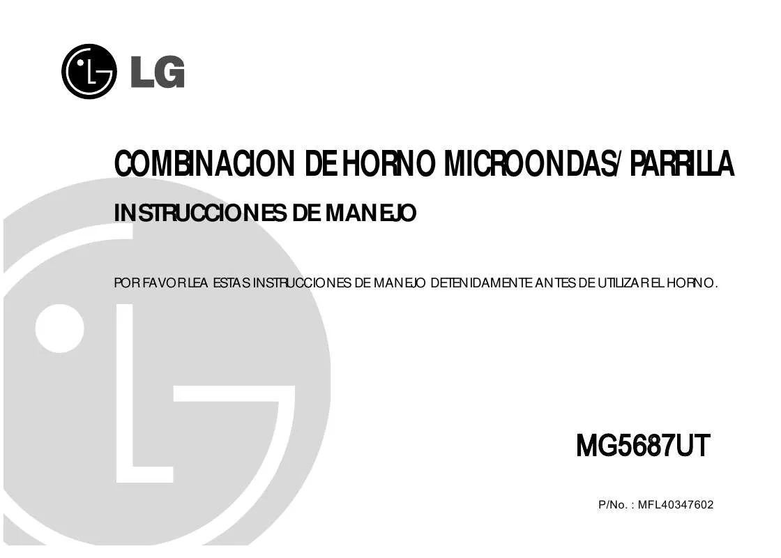 Mode d'emploi LG MG-5687UT