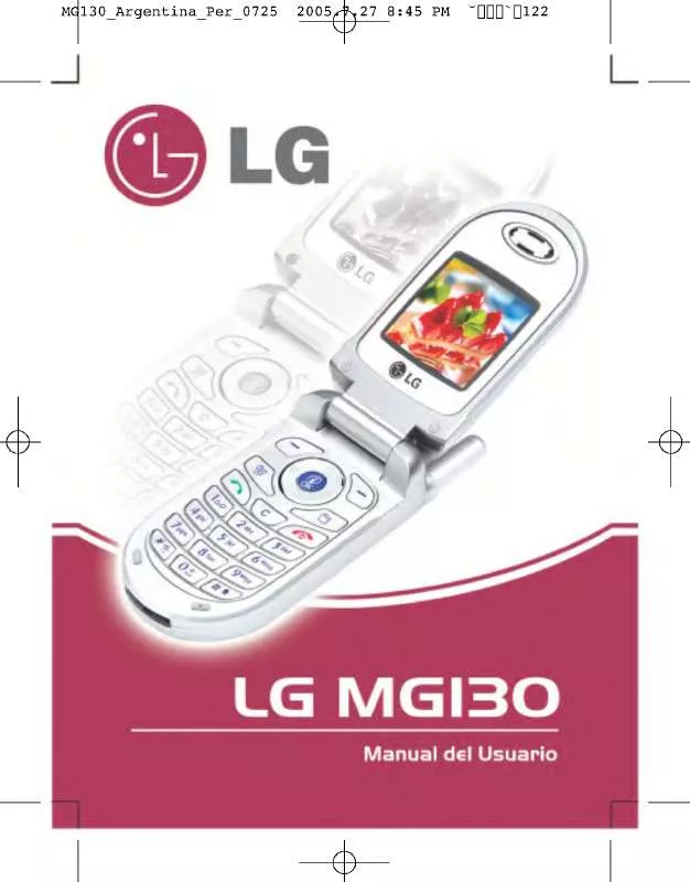 Mode d'emploi LG MG130