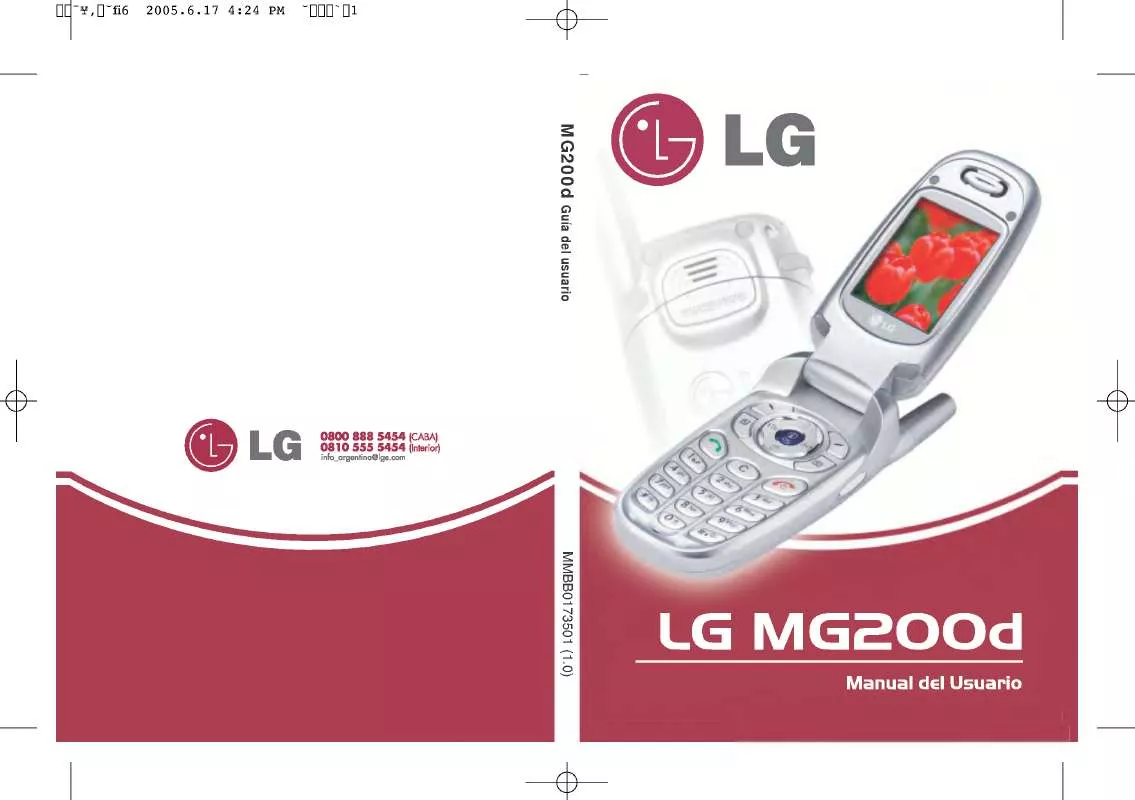 Mode d'emploi LG MG200D