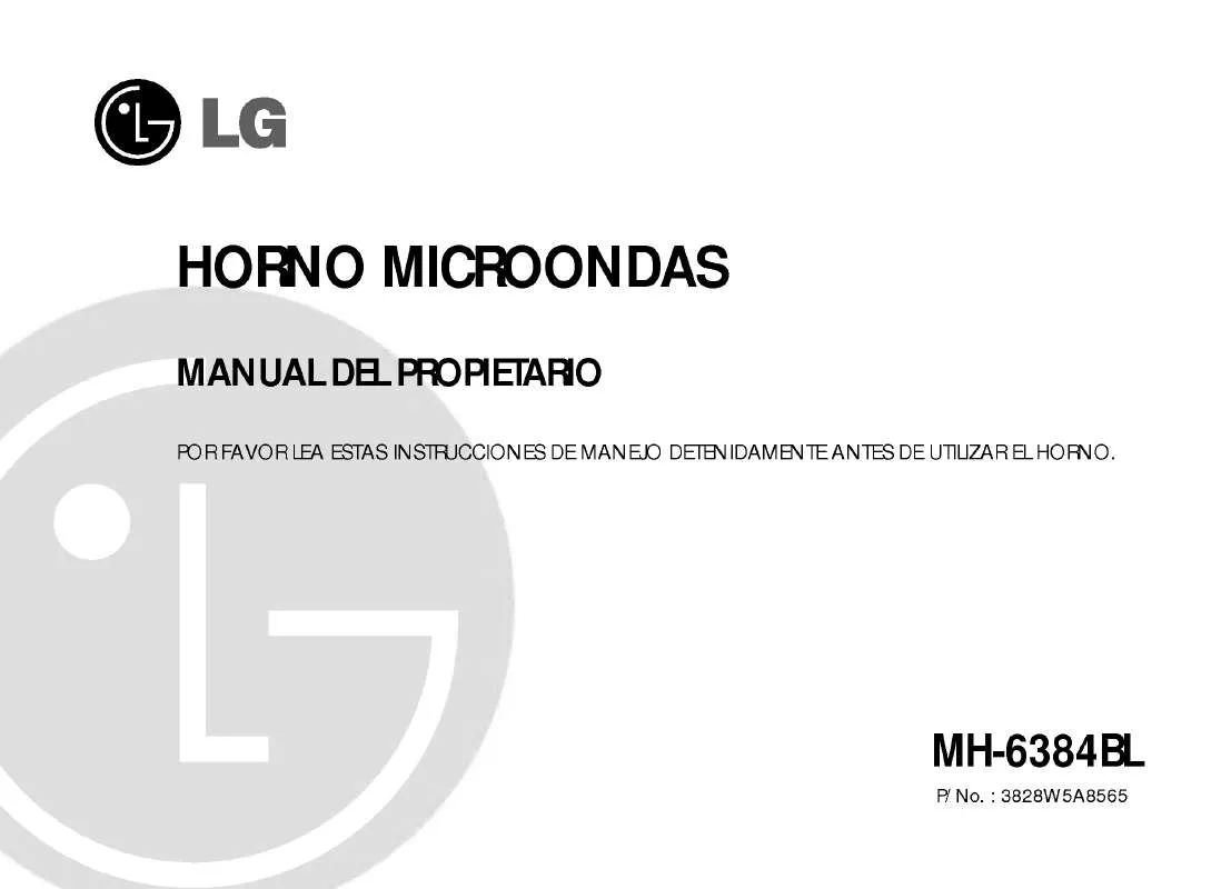 Mode d'emploi LG MH-6384BL