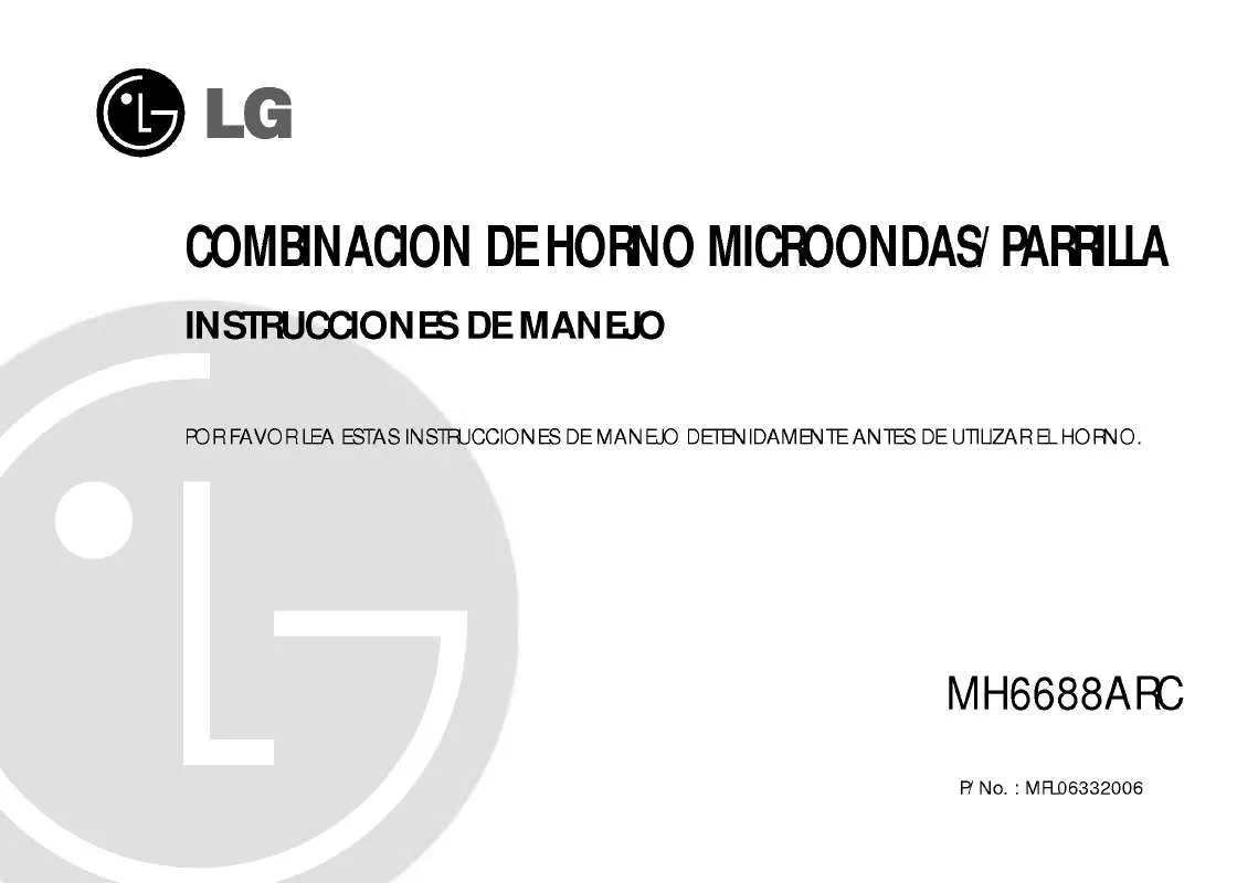 Mode d'emploi LG MH-6688ARC
