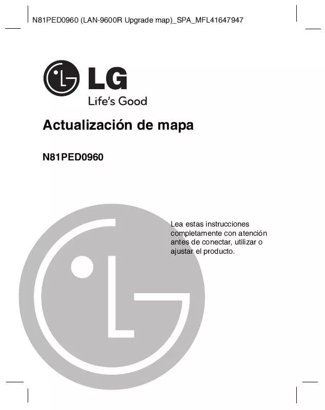 Mode d'emploi LG N81PED0960