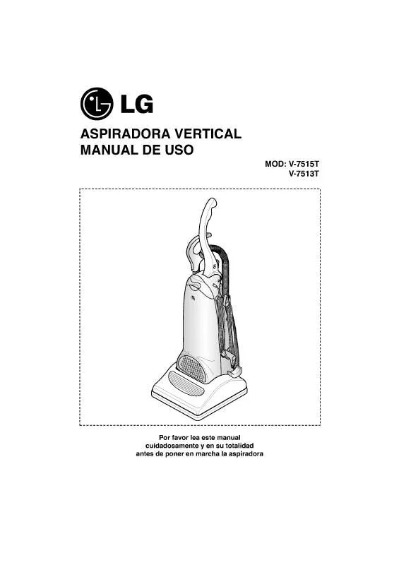 Mode d'emploi LG V-7515T