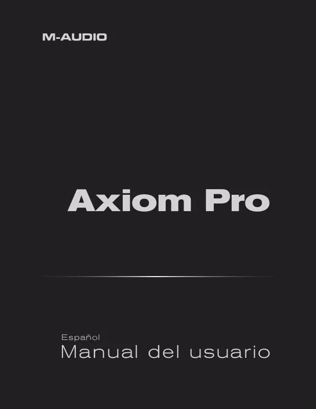 Mode d'emploi M-AUDIO AXIOM PRO 49