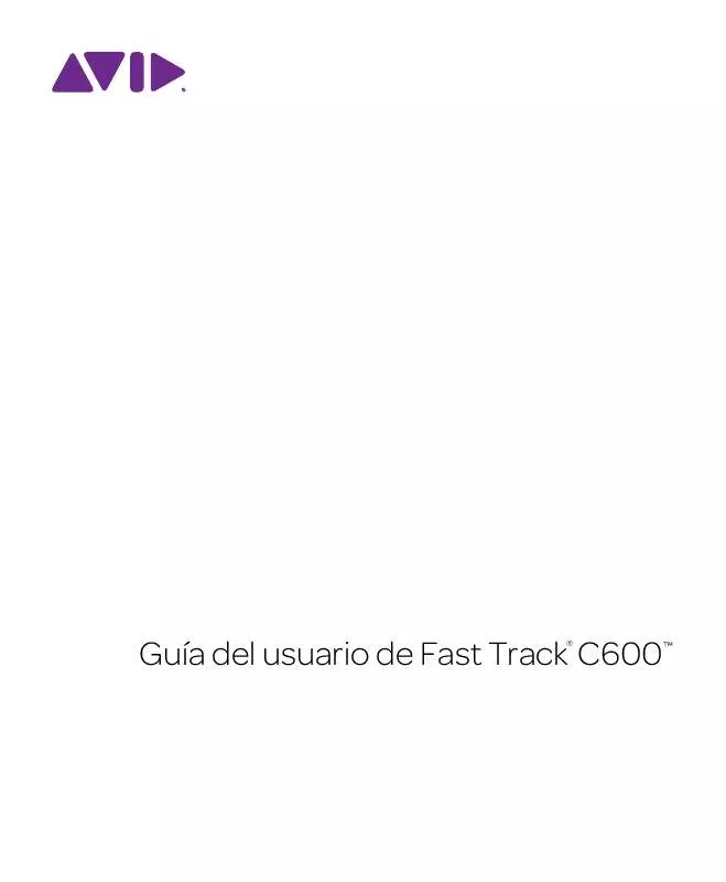 Mode d'emploi M-AUDIO FAST TRACK C600